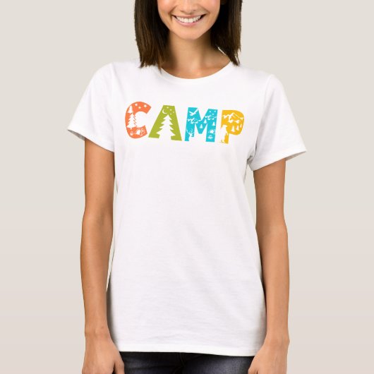 Farbige CAMP T-Shirt (Vorderseite)