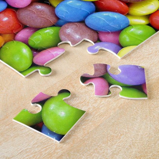 Farbige Candies Puzzle (Seite)