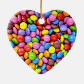 Farbige Candy Pieces Keramik Ornament (Hinten)
