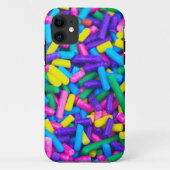 Farbige Candy Sprinkles Case-Mate iPhone Hülle (Rückseite)