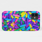 Farbige Candy Sprinkles Case-Mate iPhone Hülle (Rückseite (Horizontal))