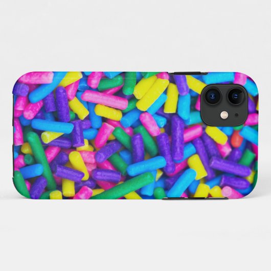 Farbige Candy Sprinkles Case-Mate iPhone Hülle (Rückseite (Horizontal))