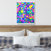 Farbige Candy Sprinkles Leinwanddruck (Insitu (Schlafzimmer))