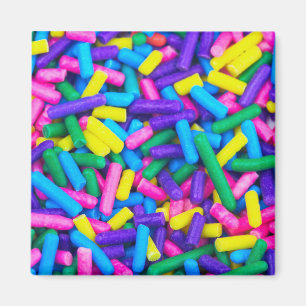 Farbige Candy Sprinkles Magnet