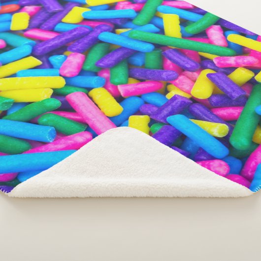Farbige Candy Sprinkles Sherpadecke (3/4)