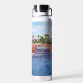 Farbige Capitola  Trinkflasche (Rückseite)