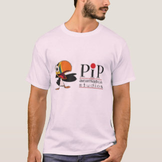 Farbige Cartoon-Tukan-Vogel-Studio-Branding T-Shirt