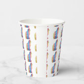 Farbige Cat Paper Cups Pappbecher (Links)
