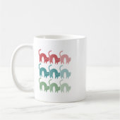 Farbige Cats Tasse (Links)