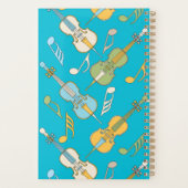 Farbige Cello-Anmerkungen Planer (Rückseite)