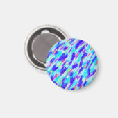 Farbige Chaos Magnet (Vorderseite/Rückseite)