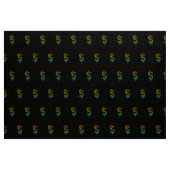 Farbige chinesische Drachennatur Stoff (Yard (91,4 cm))