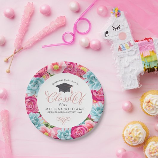 Farbige Circle-Blume bilden die Baureihe 2017 Pappteller (Party)