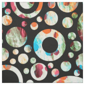 Farbige Circle & Polka Punkte + Ihr Backgr. + Idee Stoff (Muster)
