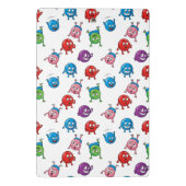 Farbige Circle-Zeichen Mini Klemmbrett (Rückseite)