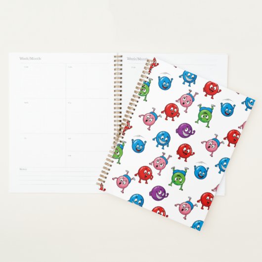 Farbige Circle-Zeichen Planer (Anzeige)