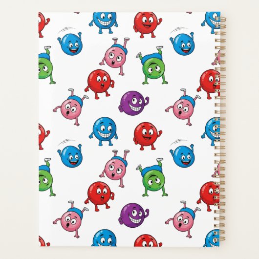 Farbige Circle-Zeichen Planer (Rückseite)