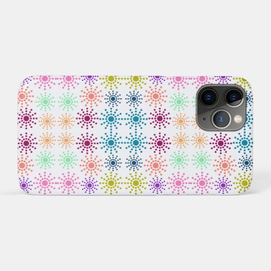 Farbige Circles Pattern Beach Handtuch Case-Mate iPhone Hülle (Rückseite (Horizontal))