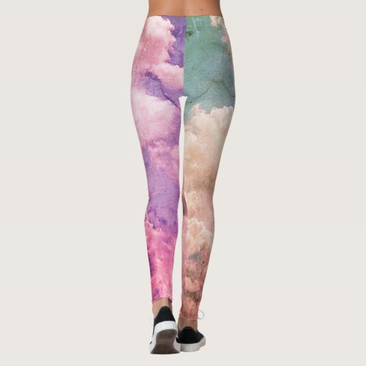 Farbige Cloud-Leggings Leggings (Rückseite)