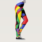 Farbige Clown-Leggings Leggings (Rechts)