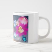 Farbige Clownfigur Jumbo-Tasse (Rechts)