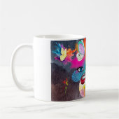 Farbige Clownfigur Kaffeetasse (Links)