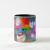 Farbige Clownfigur Tasse (Zentrum)