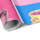 Farbige Coffee-Cup-Tasse Geschenkpapier (Rolleneckpunkt)