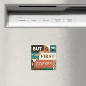 Farbige Coffee Quotes Magnet (In Situ (Geschirrspüler))