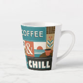 Farbige Coffee Quotes Milchtasse (Rechts)