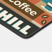 Farbige Coffee Quotes Schreibtischunterlage (Ecke)