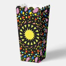 Farbige Confetti Gastgeschenk Box von Joya Eve