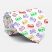 Farbige Cookies Macarons Dessert Krawatte (Gerollt)