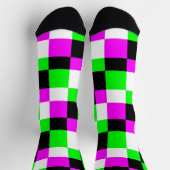 Farbige Coole Farbblocksocken Socken (Oben)