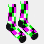 Farbige Coole Farbblocksocken Socken (Rechts)