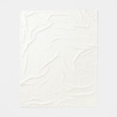 Farbige, coole, moderne, trendige Pinselstrichkrei Fleecedecke (Rückseite)