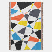 Farbige, coole, trendige, moderne geometrische For Decke (Vorderseite Vertikal)