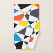 Farbige, coole, trendige, moderne geometrische For Handtuch (Handtuch)