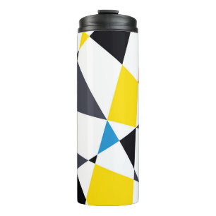 Farbige, coole, trendige, moderne geometrische For Thermosbecher
