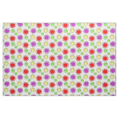 Farbige Coronavirus-Viren-Formen Stoff (Fat Quarter (45,7 x 55,9 cm))