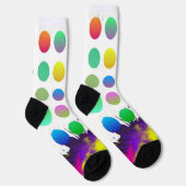 farbige Crew Socken (Rechts)