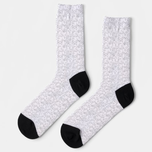 Farbige Crew Socken | Sportstile, Strick & Spaß (Linkes Detail)