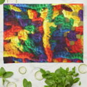 Farbige Crochet Handtuch (Gefaltet)