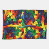 Farbige Crochet Handtuch (Horizontal)