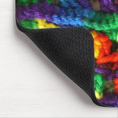 Farbige Crochet Mousepad (Ecke)