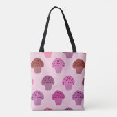 Farbige Cupcakes Tasche (Rückseite)