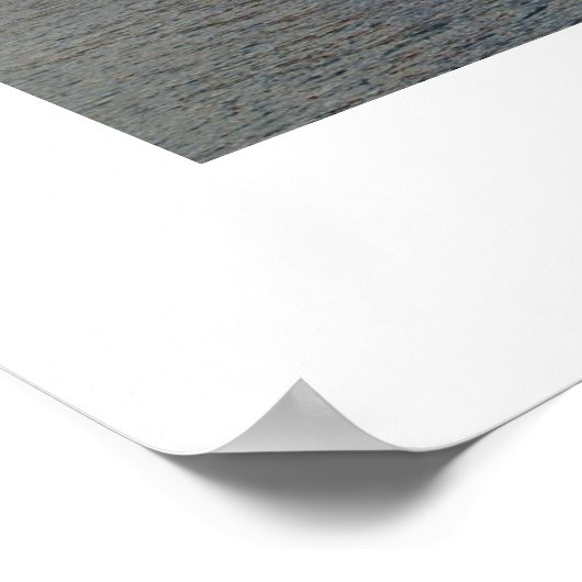 Farbige Curacao Print Poster (Ecke)