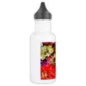 Farbige Dahlien-Blume Trinkflasche (Links)
