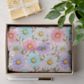 Farbige Daisy-Blume Rosa Seidenpapier (Geschenk)