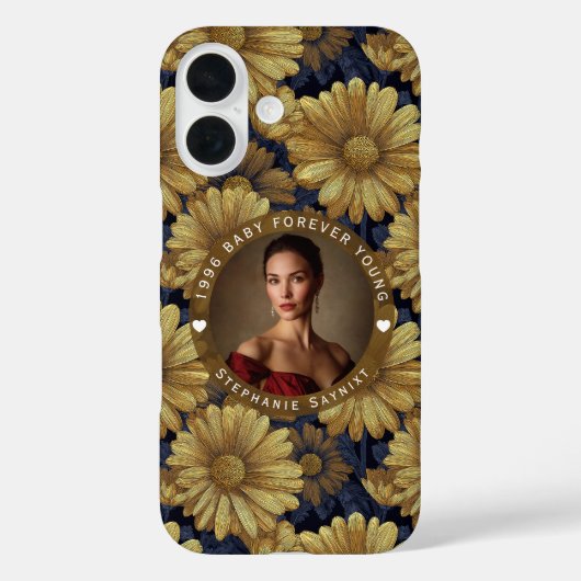 Farbige Daisy Geburtstag Trendy Case-Mate iPhone Hülle (Rückseite)